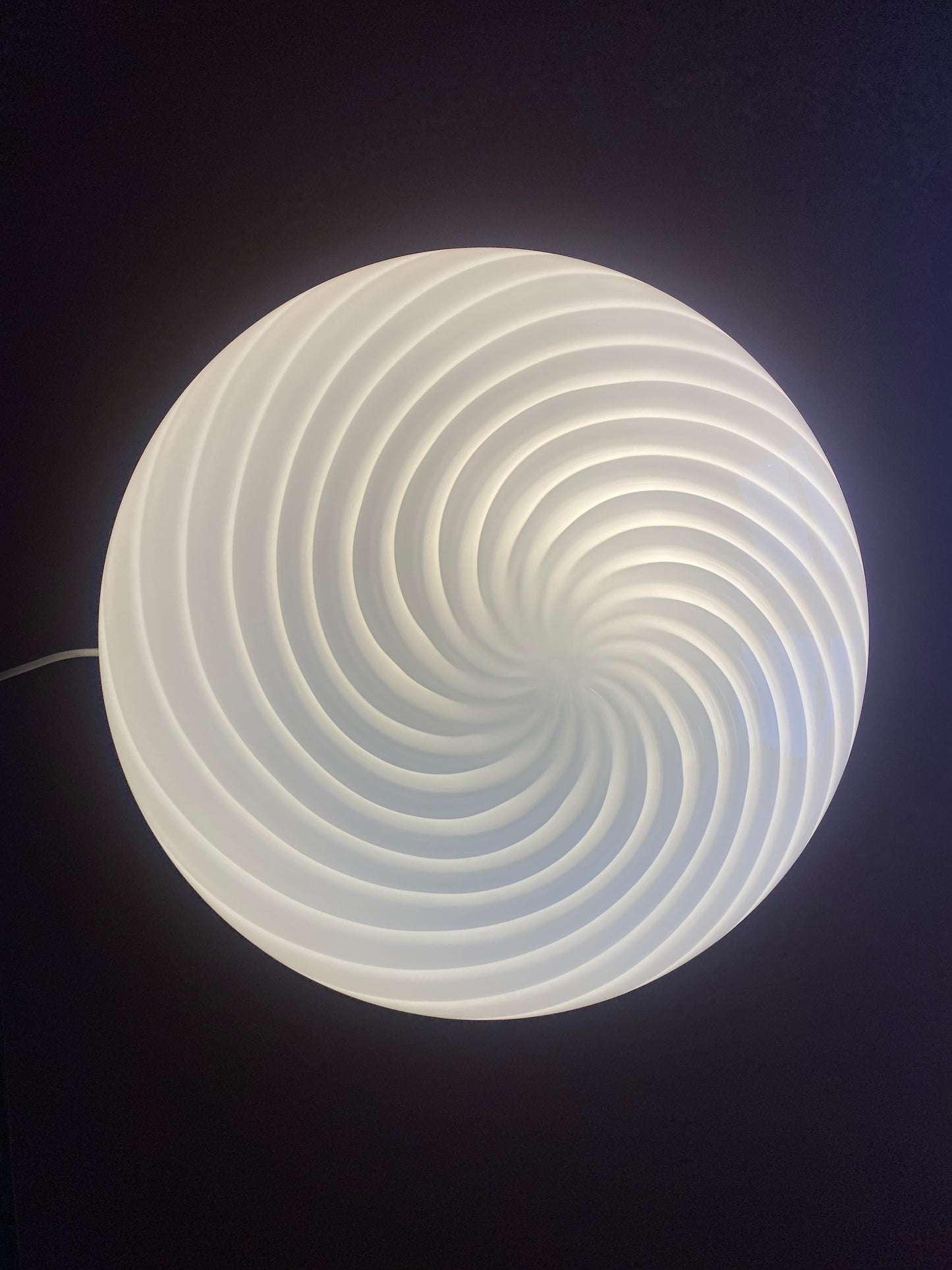 Vintage kæmpe Murano plafond 45 cm