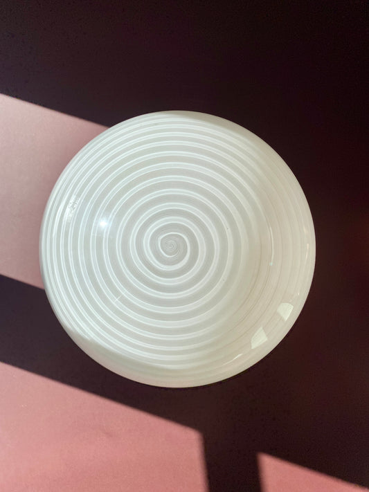 Vintage Murano plafond i globe swirl 40 cm