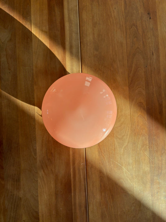 Murano plafond i pink 23 cm