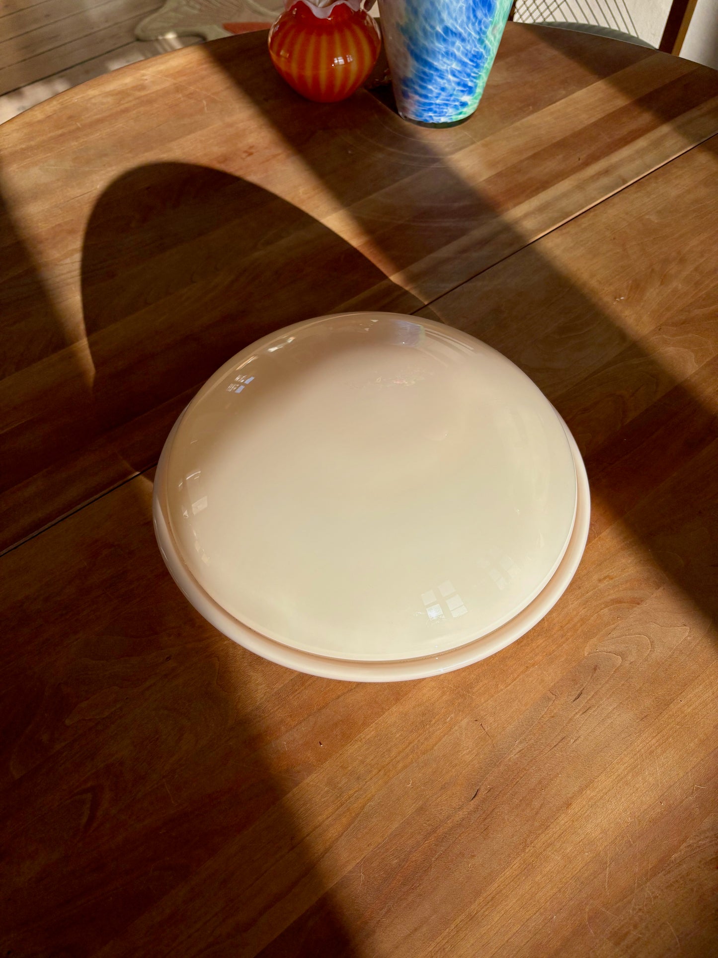 Vintage Murano plafond lyserød 35 cm