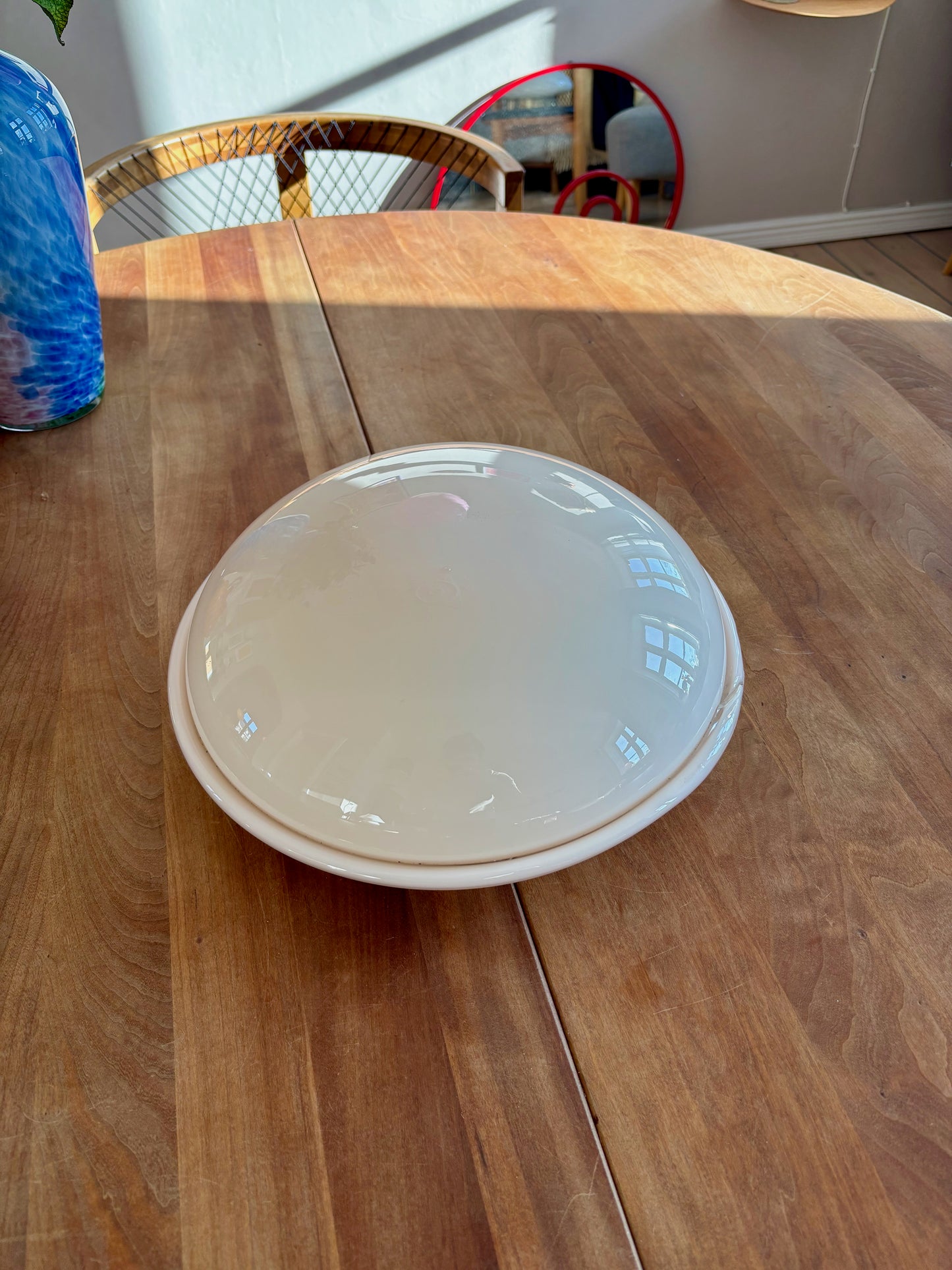 Vintage Murano plafond lyserød 35 cm