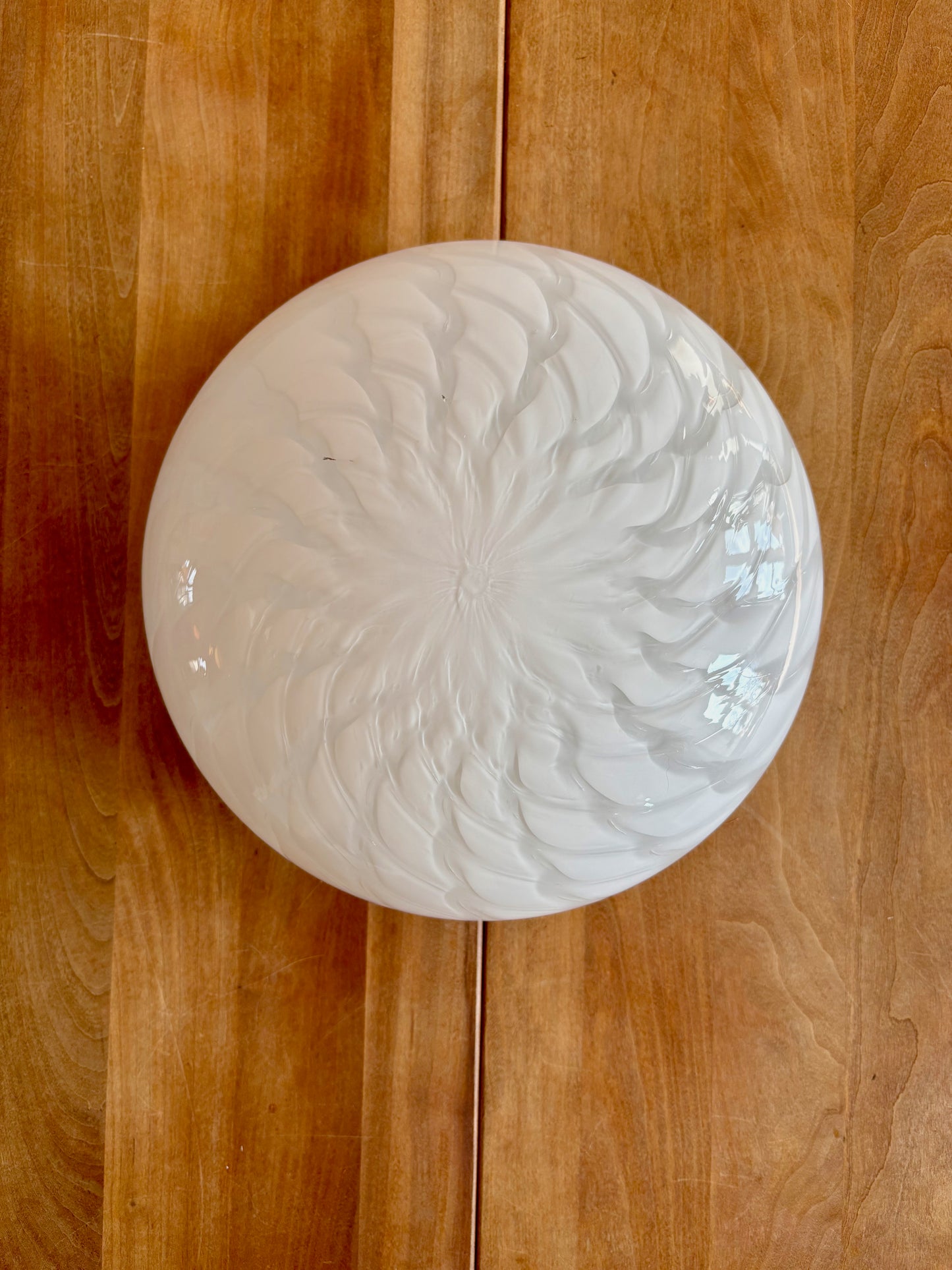 Vintage Murano peacock plafond 30 cm