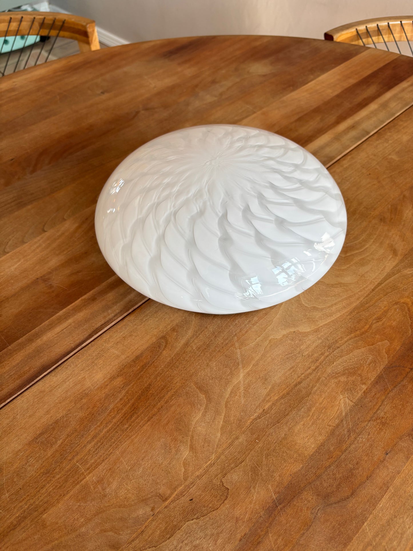 Vintage Murano peacock plafond 30 cm