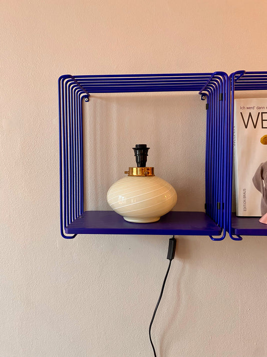 Vintage Murano bordlampe fra 70'erne.