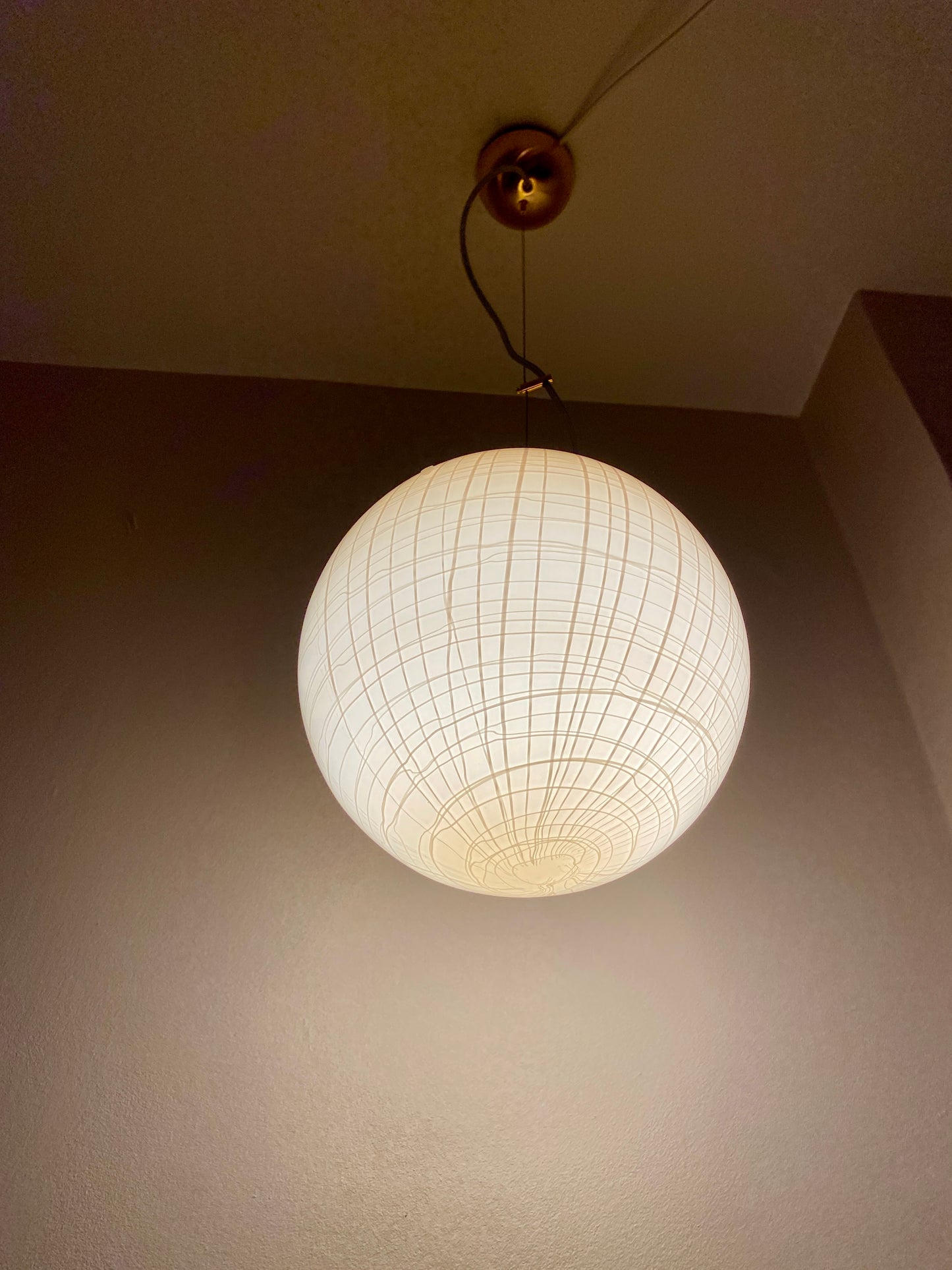 Vintage Murano loftlampe af La Murrina