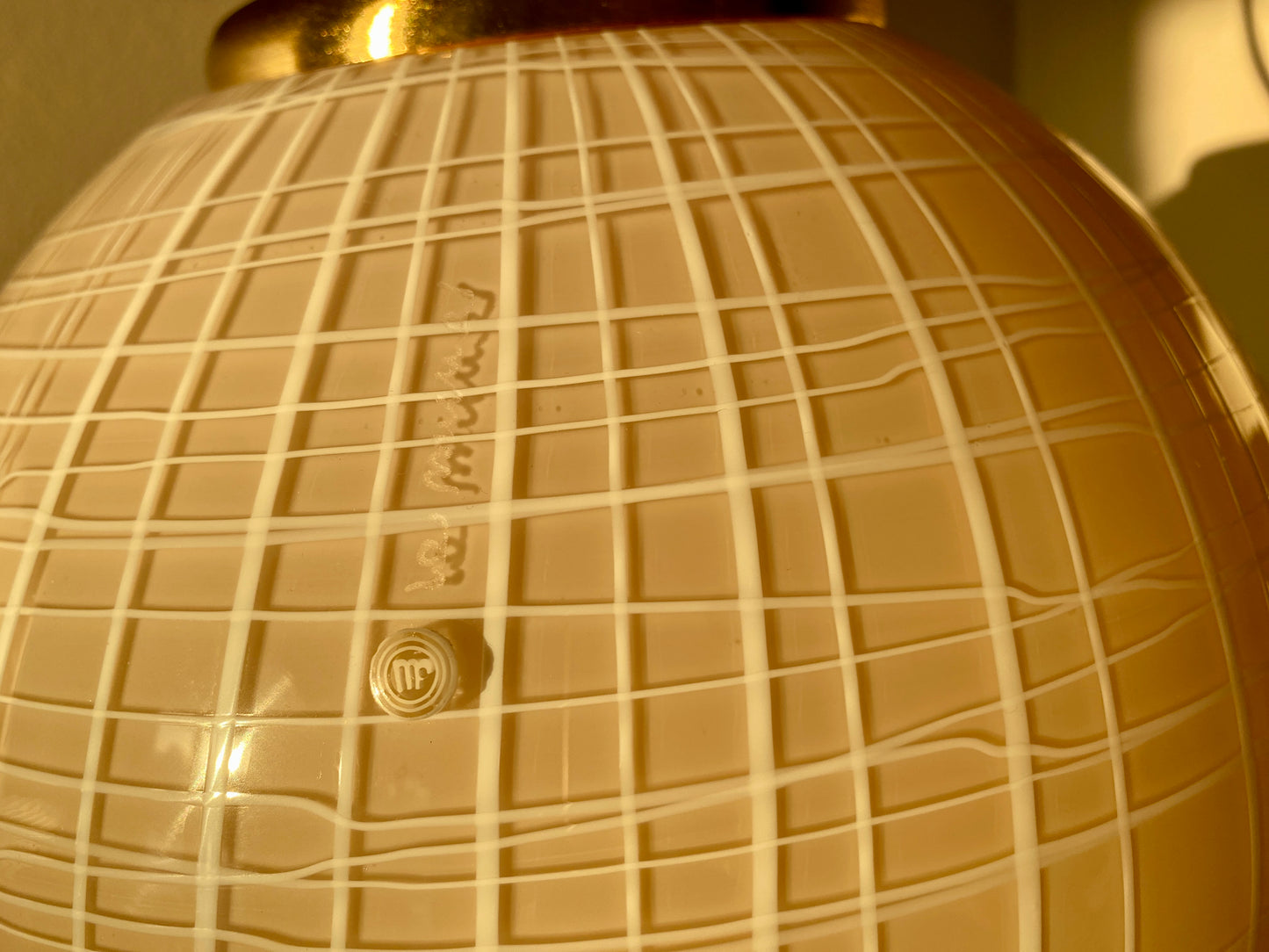 Vintage Murano loftlampe af La Murrina