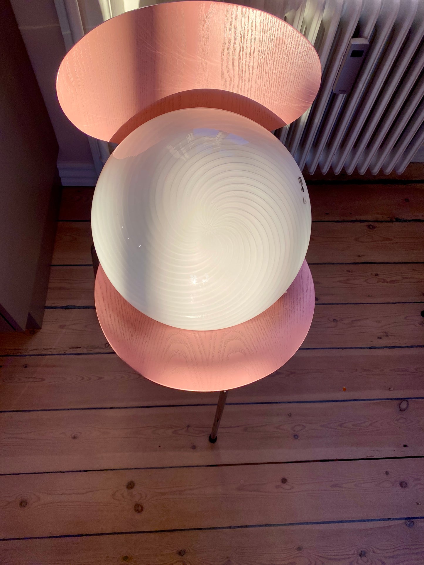 Murano Effetre plafond med swirl