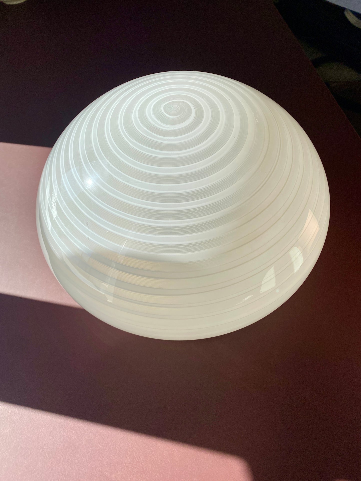 Vintage Murano plafond i globe swirl 40 cm