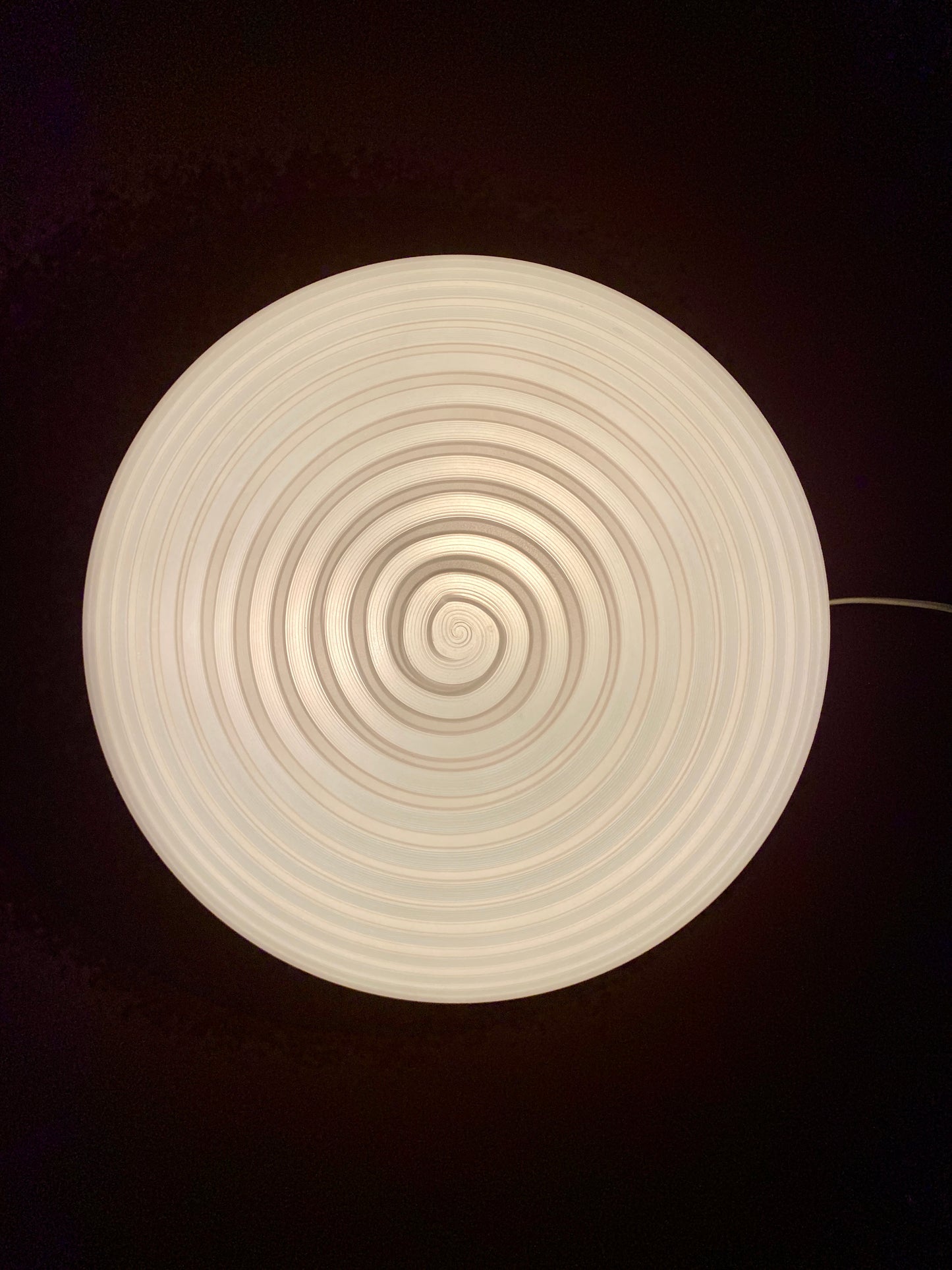 Vintage Murano plafond i globe swirl 40 cm