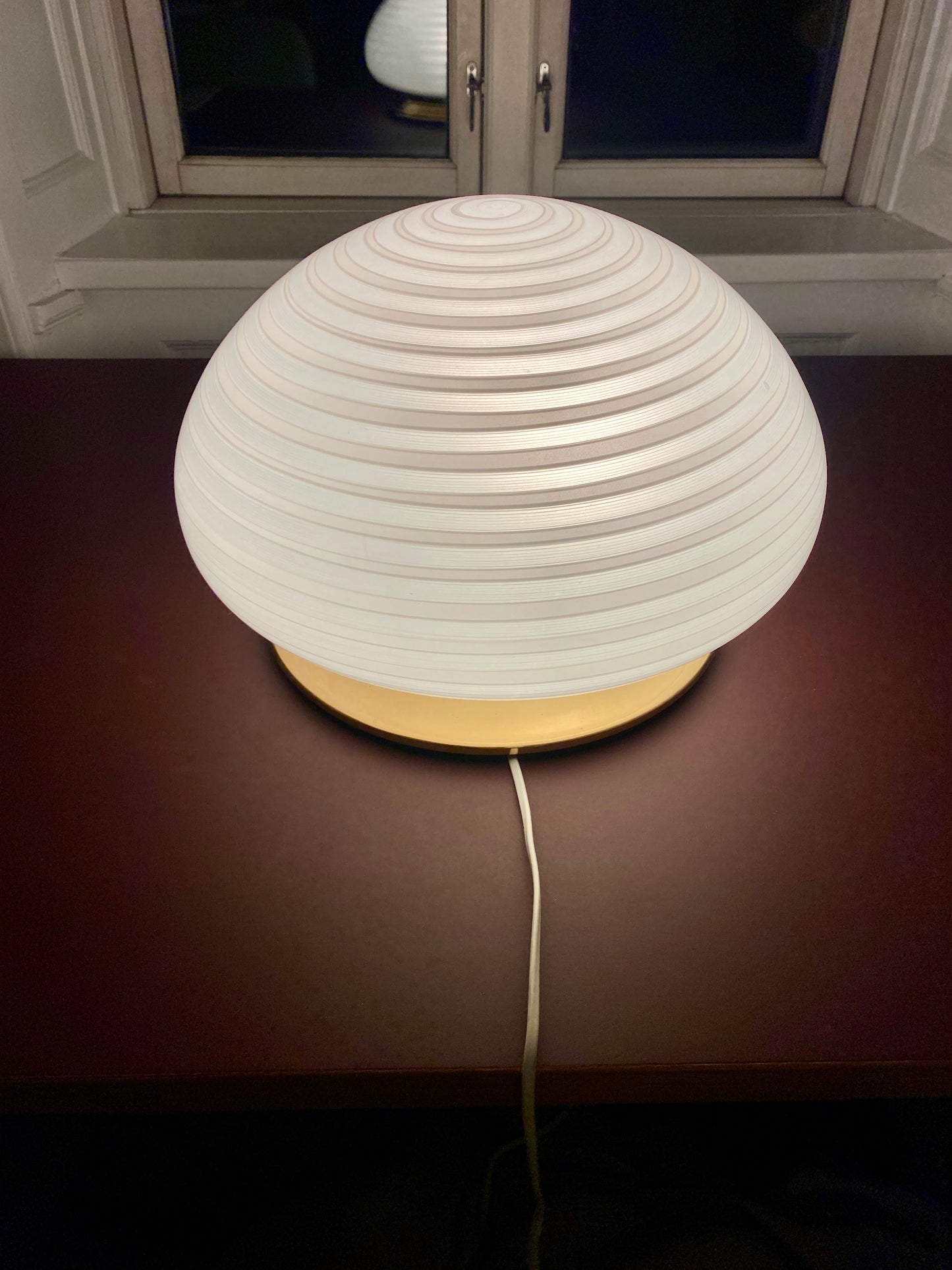 Vintage Murano plafond i globe swirl 40 cm