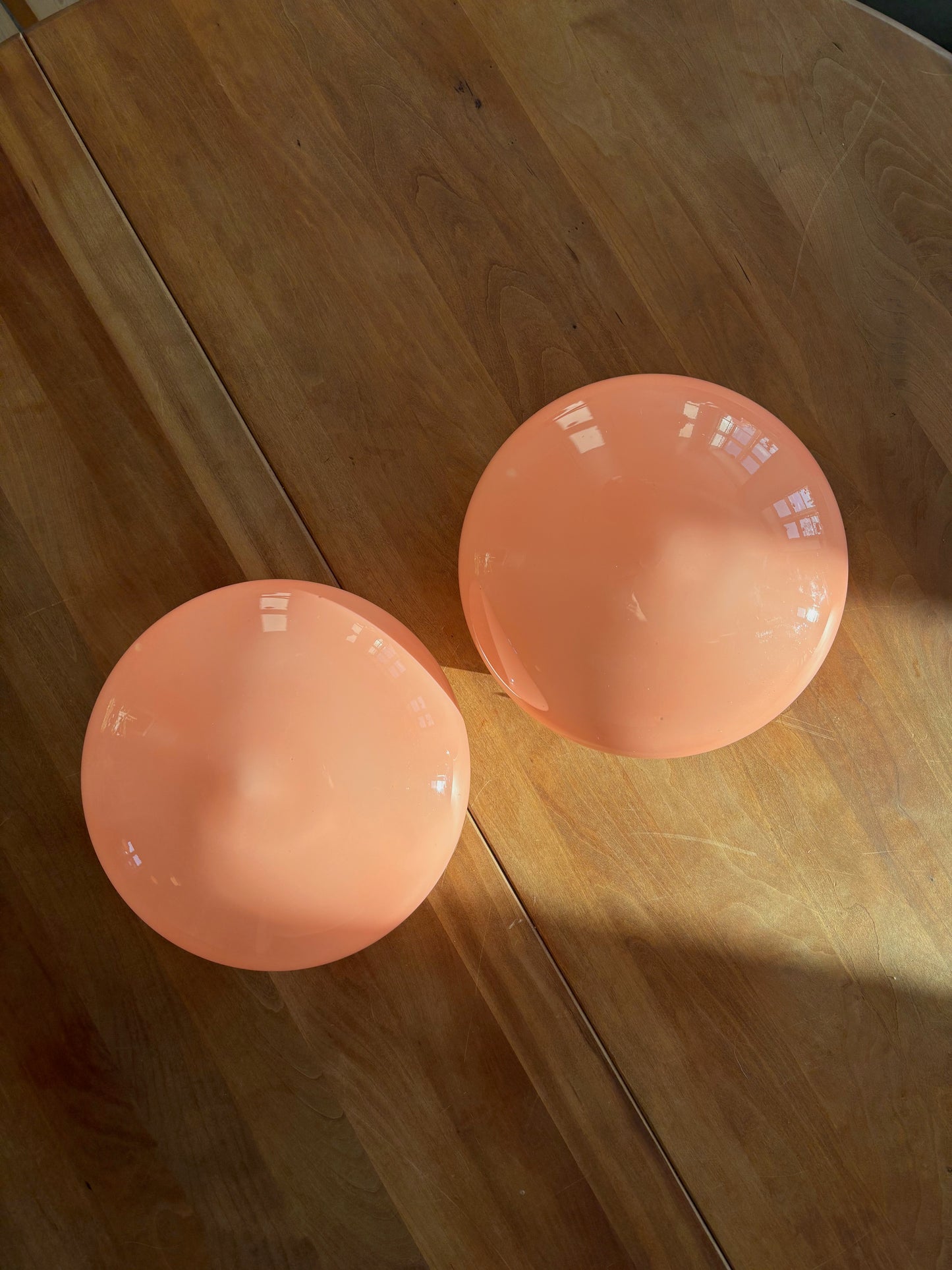 Murano plafond i pink 23 cm