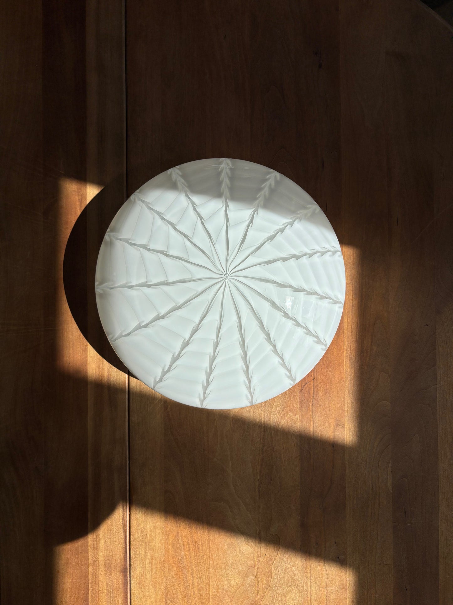 Vintage Murano peacock plafond 30 cm
