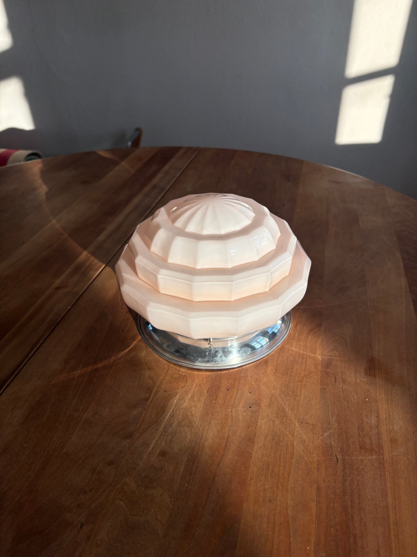 Vintage Murano plafond i rosa 25 cm