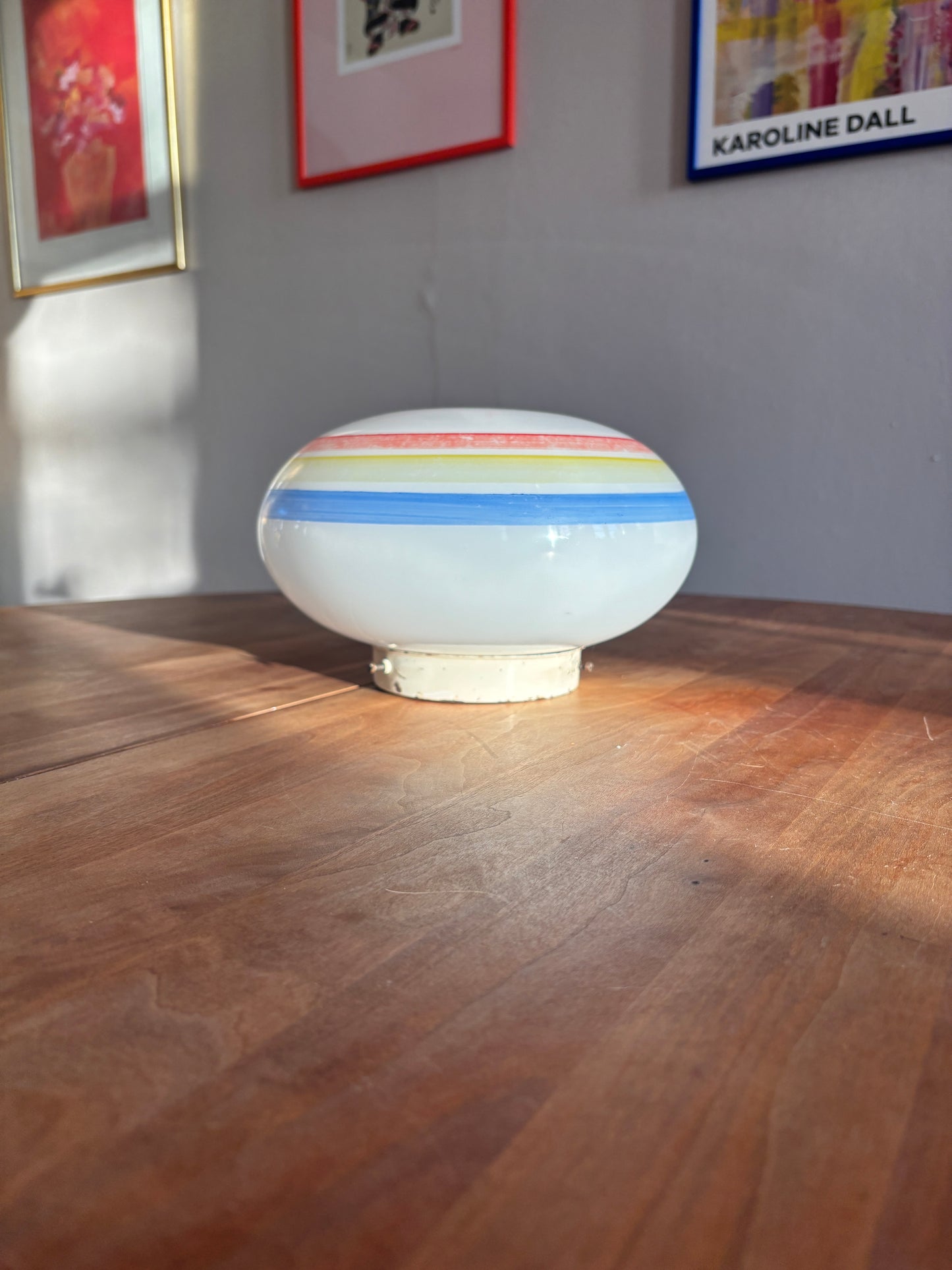 Vintage Murano plafond i multicolor 26 cm