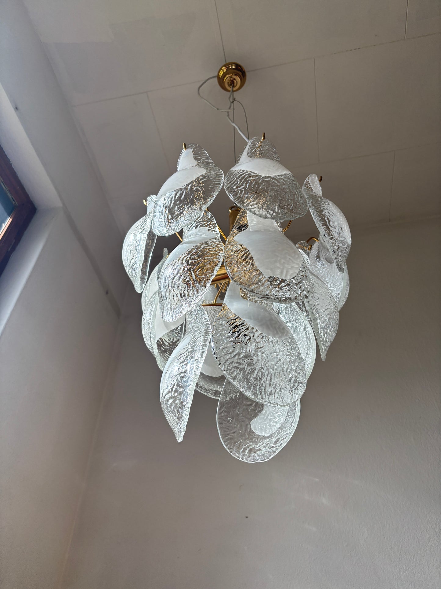 Vintage Murano lysekrone af Nason Mazzega