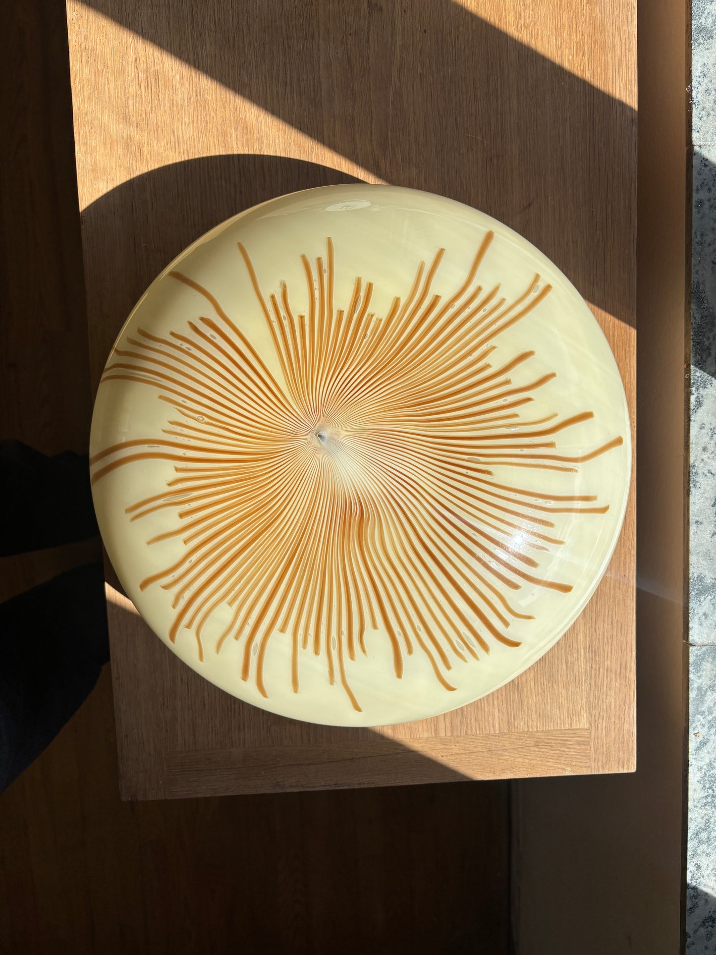 Virkelig sjælden vintage "Anemone" Murano plafond 40 cm
