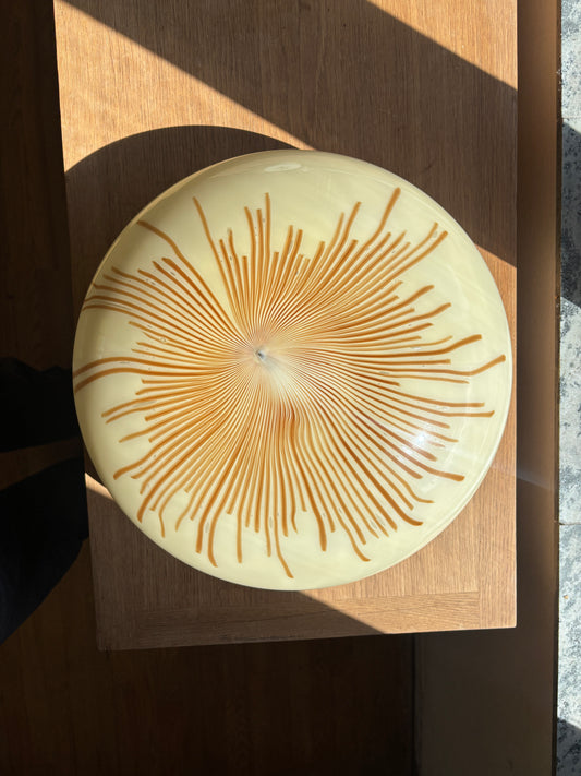 Virkelig sjælden vintage "Anemone" Murano plafond 40 cm