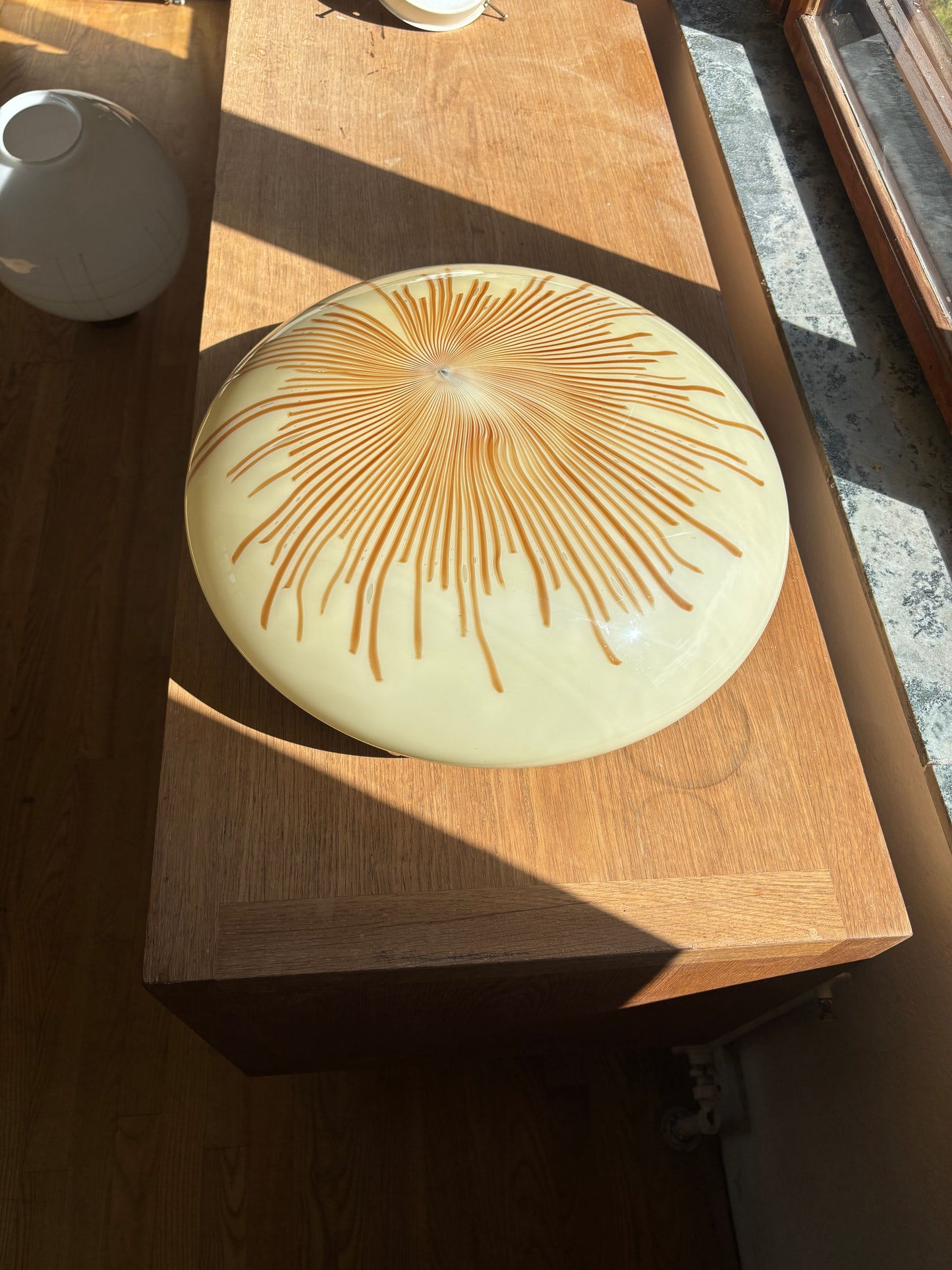 Virkelig sjælden vintage "Anemone" Murano plafond 40 cm