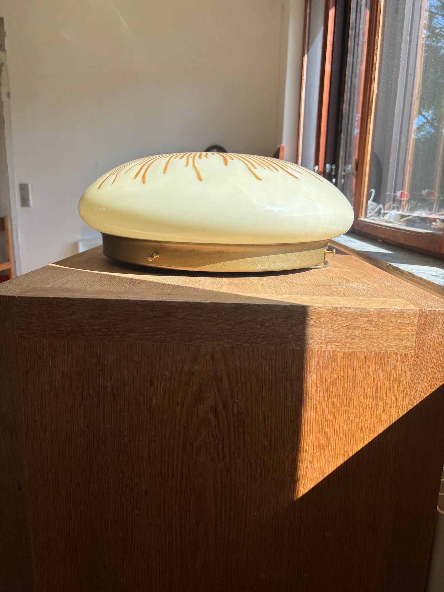 Virkelig sjælden vintage "Anemone" Murano plafond 40 cm